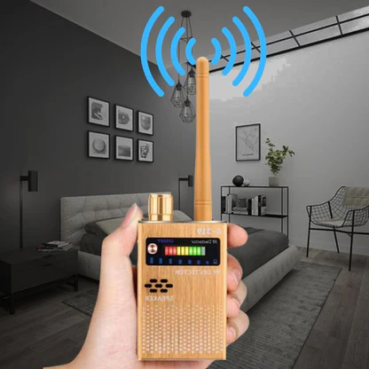 RF Signal Detector Wideband LED Meter 15-Hour Battery