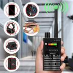 RF Signal Detector Wideband LED Meter 15-Hour Battery