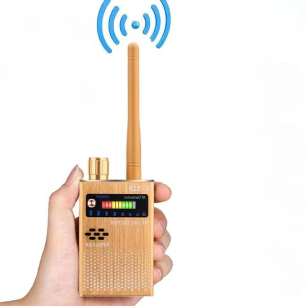 RF Signal Detector Wideband LED Meter 15-Hour Battery