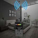RF Signal Detector Wideband LED Meter 15-Hour Battery