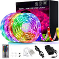 RGB LED Light Strip Cuttable Color-Changing 44-Key Remote