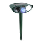 Rabbit Repeller Solar-Powered Ultrasonic Motion-Activated LED