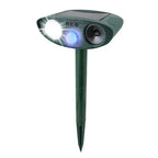 Rabbit Repeller Solar-Powered Ultrasonic Motion-Activated LED