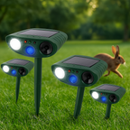 Rabbit Repeller Solar Ultrasonic Flashing Lights