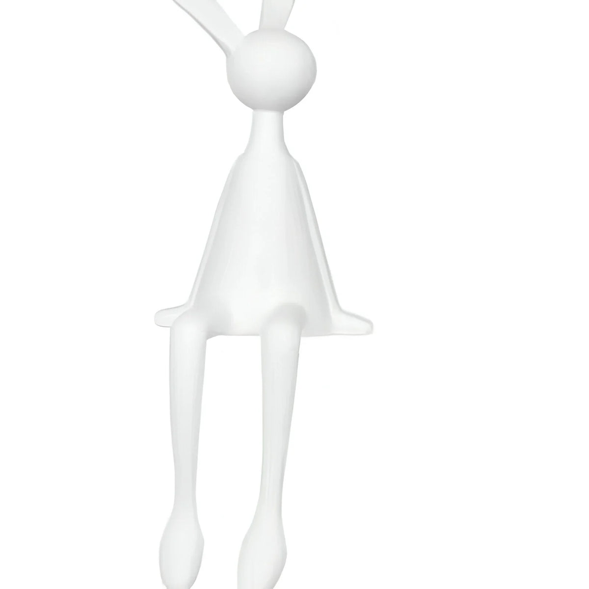 Rabbit Sculpture Minimalist Resin Two Sizes