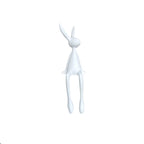 Rabbit Sculpture Minimalist Resin Two Sizes