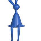 Rabbit Sculpture Minimalist Resin Two Sizes
