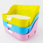 Rabbit Toilet Compact Square With Shovel & Waste Bag