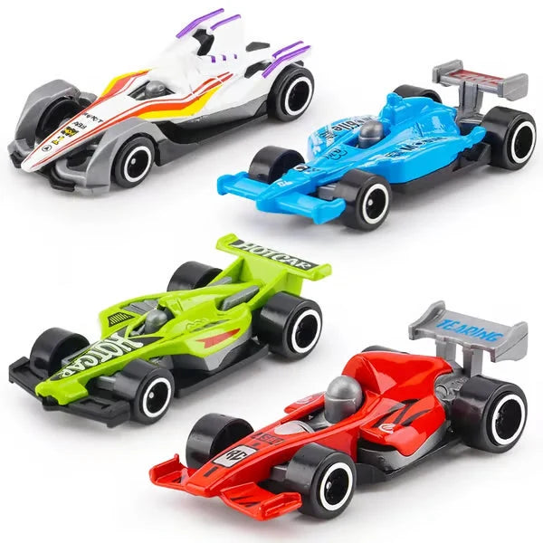 Race Track Dual-Track 5m 4 Metal Cars