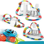 Race Track Playset Flexible 46 Piece Set & Car