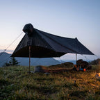 Rain Parka 3-In-1 Waterproof Ripstop Nylon Packable Pouch