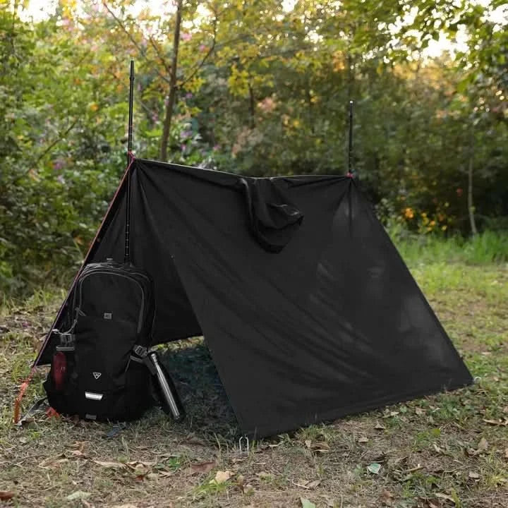 Rain Parka 3-In-1 Waterproof Ripstop Nylon Packable Pouch