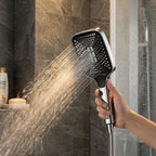 Rain Shower Head High-Pressure 3-Mode Full Coverage