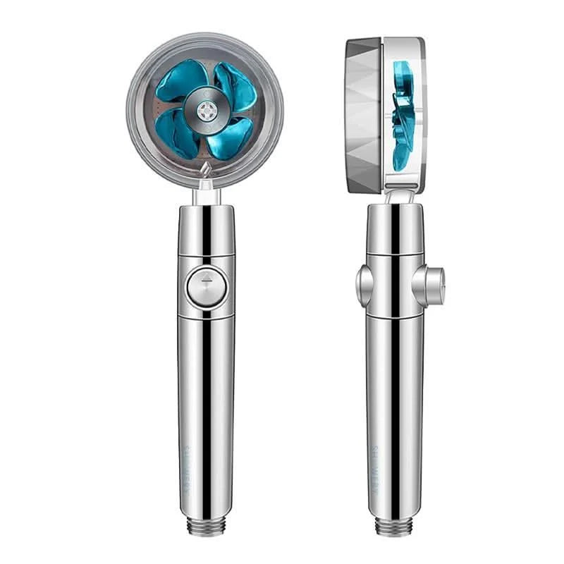 Rain Shower Head Turbo High-Pressure Adjustable Spray Water-Saving