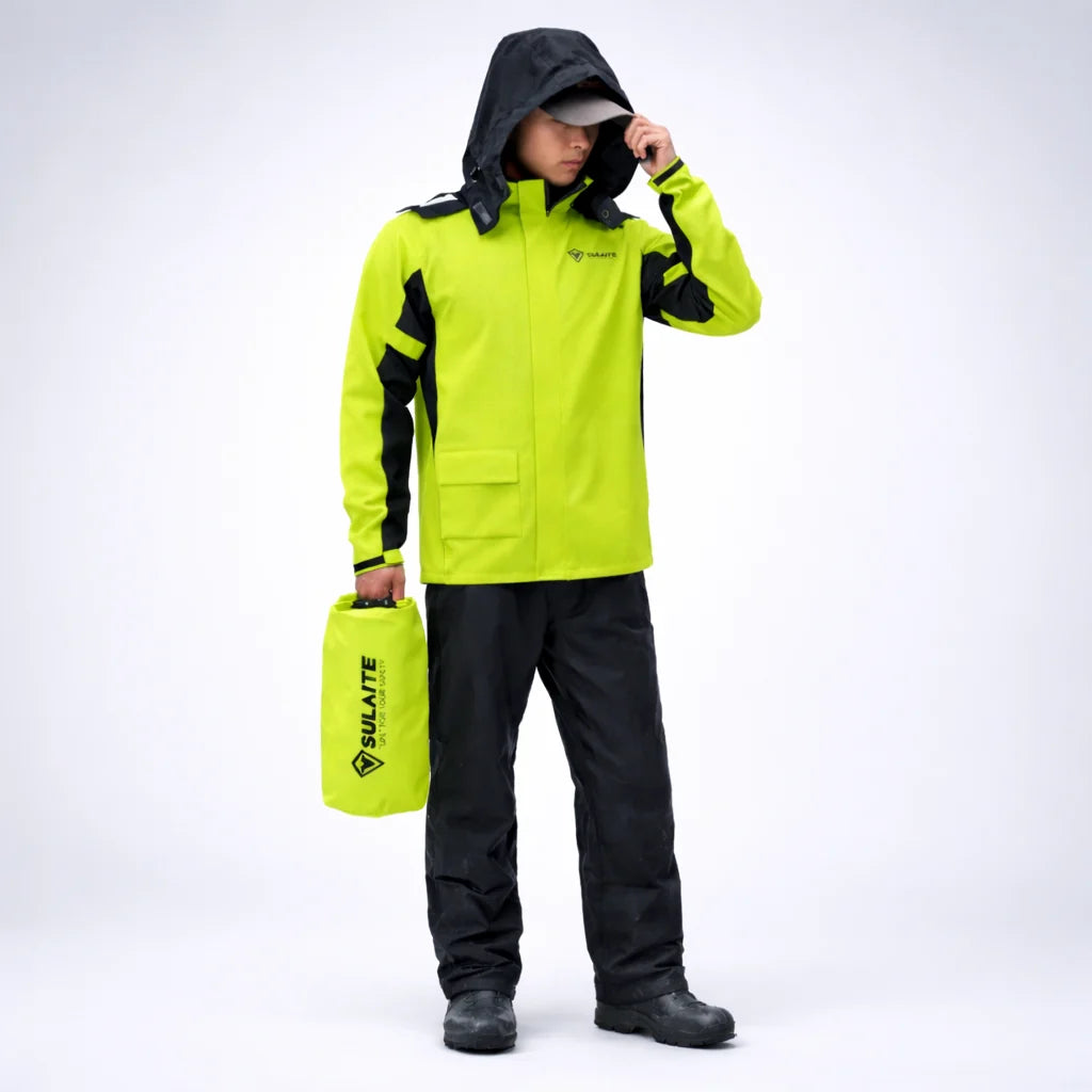 Rain Suit Waterproof Breathable Jacket & Pants
