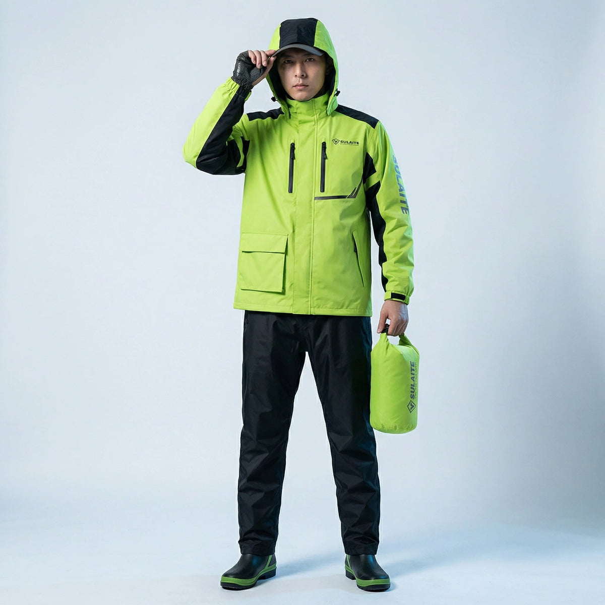 Rain Suit Waterproof Breathable Jacket & Pants