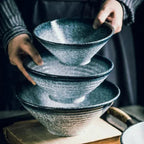 Ramen Bowl Handcrafted Ceramic Heat-Retaining & Glazed