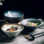 Ramen Bowl Handmade Ceramic 18 cm Dishwasher & Microwave Safe