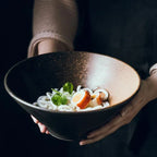 Ramen Bowl Handmade Ceramic 18 cm Dishwasher & Microwave Safe