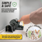 Rat & Mouse Trap Enclosed Snap Dual-Entry Two-Pack