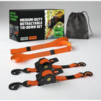 Ratchet Straps Retractable Soft Loops 20 Ft