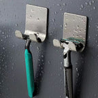 Razor Holder Drill-Free Stainless Steel Double Hook
