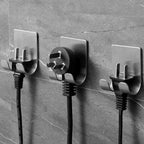 Razor Holder Drill-Free Stainless Steel Double Hook
