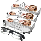 Reading Glasses Adjustable Focus Dial Lightweight Frame