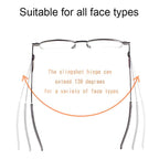 Reading Glasses Compact Foldable Stainless Steel