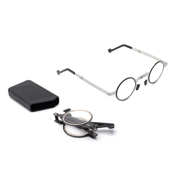 Reading Glasses Foldable Titanium Blue Light
