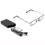 Reading Glasses Foldable Ultralight Metal Blue Light Protection
