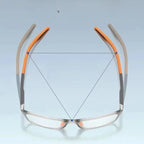 Reading Glasses Multifocal +1.0 To +4.0 Ultralight Polycarbonate