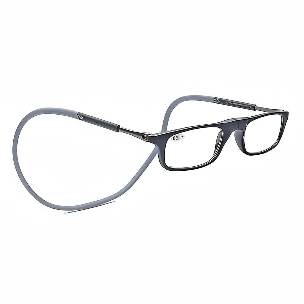 Reading Glasses Neck Strap & Magnetic Arms High-Clarity Lenses