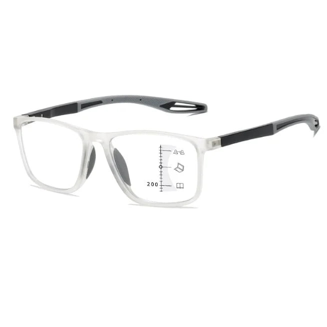 Reading Glasses Progressive Blue Light Blocking Scratch-Resistant