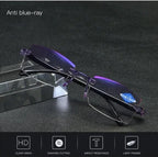 Reading Glasses Progressive Multifocal Blue Light Rimless