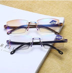 Reading Glasses Progressive Multifocal Blue Light Rimless