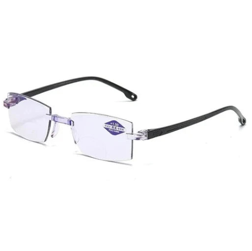 Reading Glasses Progressive Multifocal Blue Light Rimless