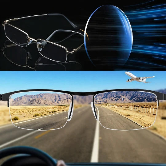 Reading Glasses Progressive Multifocal Blue Light & UV Protection