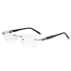 Reading Glasses Progressive Multifocal Blue Light Ultralight Titanium Frame