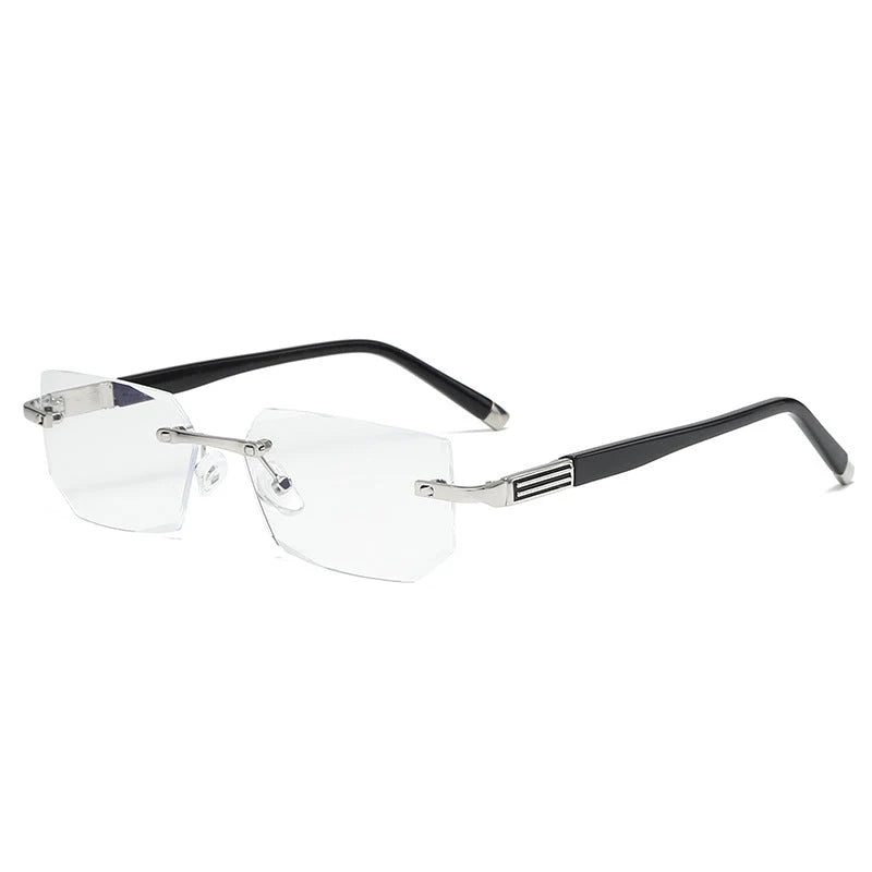 Reading Glasses Progressive Multifocal Blue Light Ultralight Titanium Frame