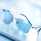 Reading Glasses Progressive Photochromic Blue-Light Protection