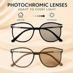 Reading Glasses Progressive Photochromic Blue Light & UV Protection