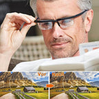 Reading Glasses Twist-Adjustable Lenses Lightweight Frame