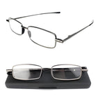 Reading Glasses Ultra-Compact Foldable Stainless Steel Frame