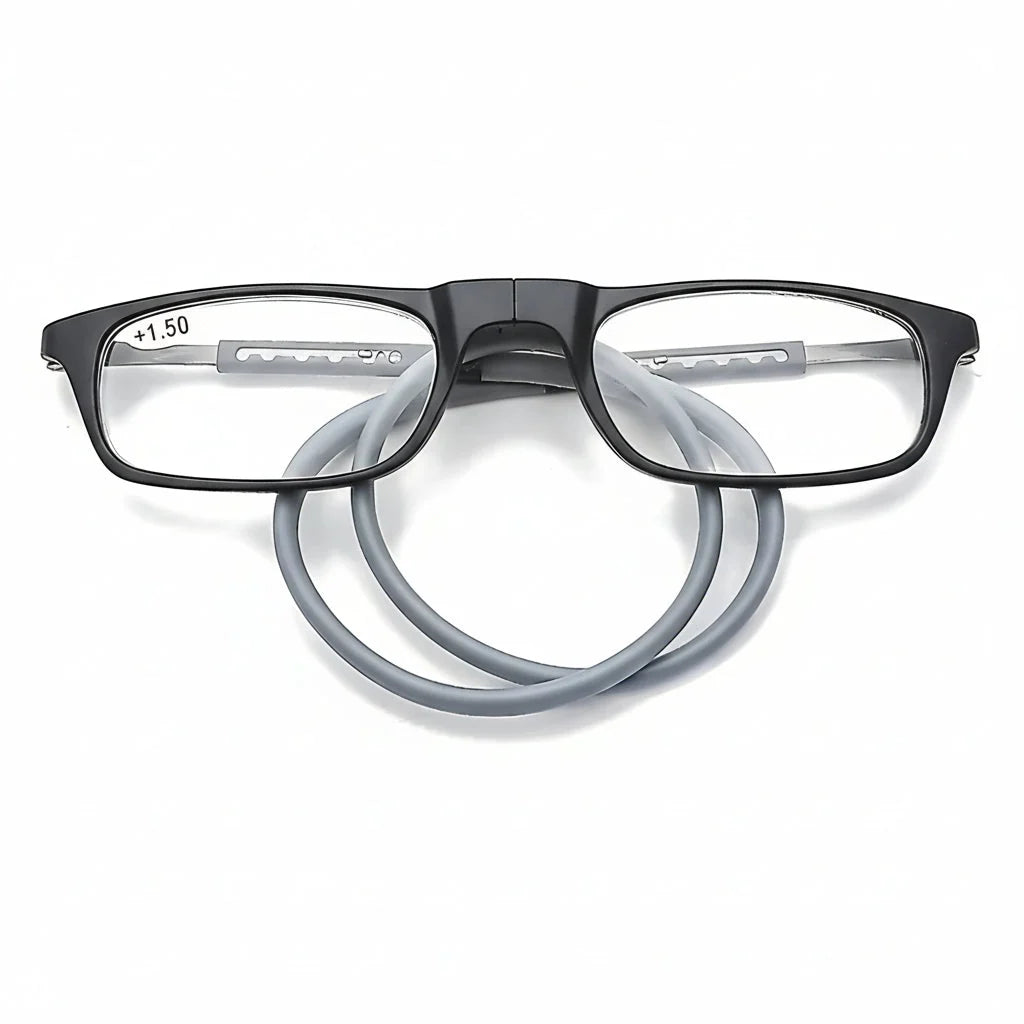 Reading Glasses Ultra Lightweight Magnetic Closure & Neck Cord