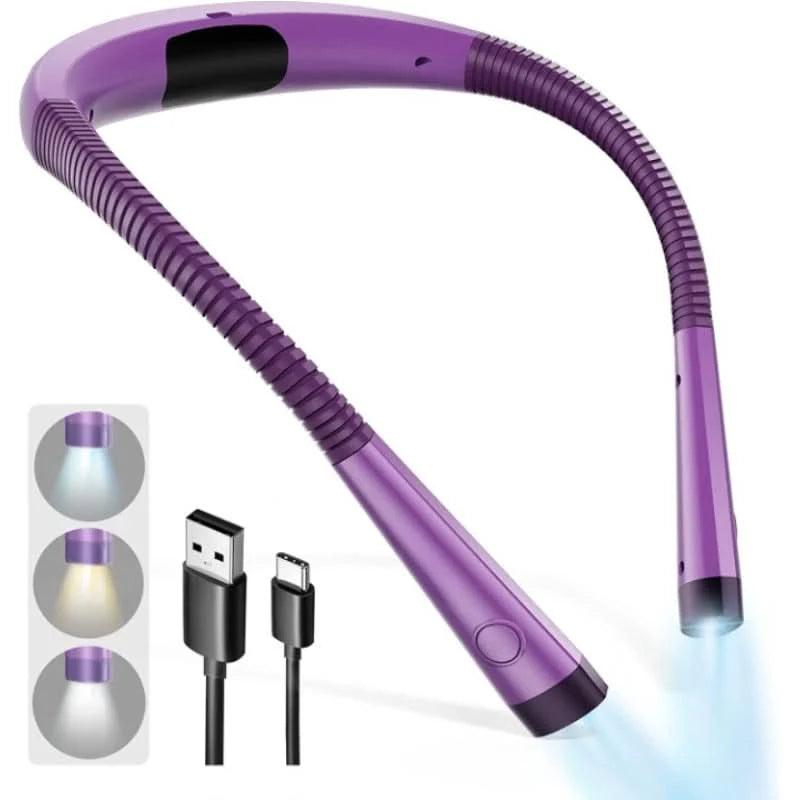 Reading Lamp LED Adjustable Gooseneck Rechargeable Battery