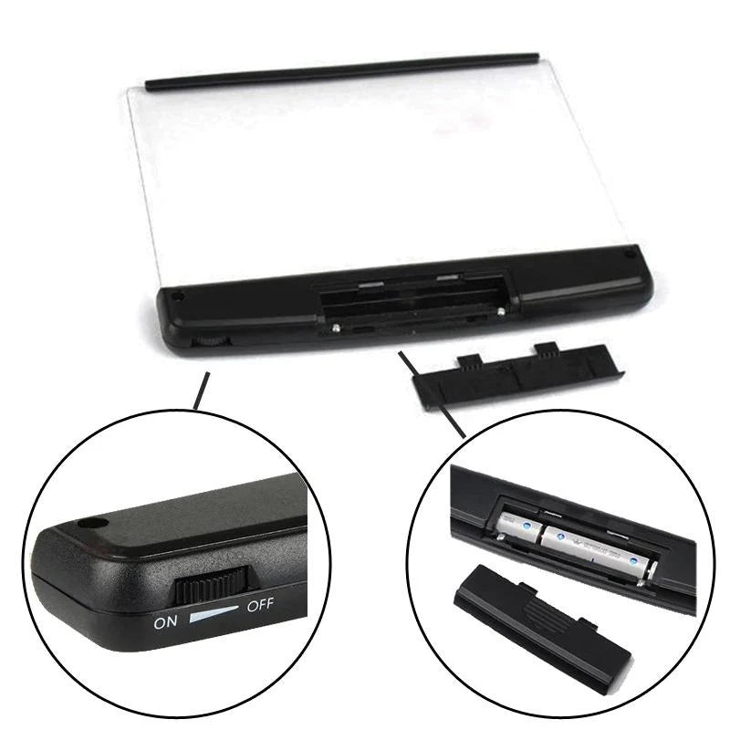 Reading Light Magnetic Clip & Flexible Neck USB Rechargeable