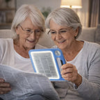 Reading Magnifier 5x 10x LED USB Rechargeable