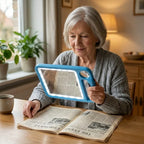 Reading Magnifier 5x 10x LED USB Rechargeable