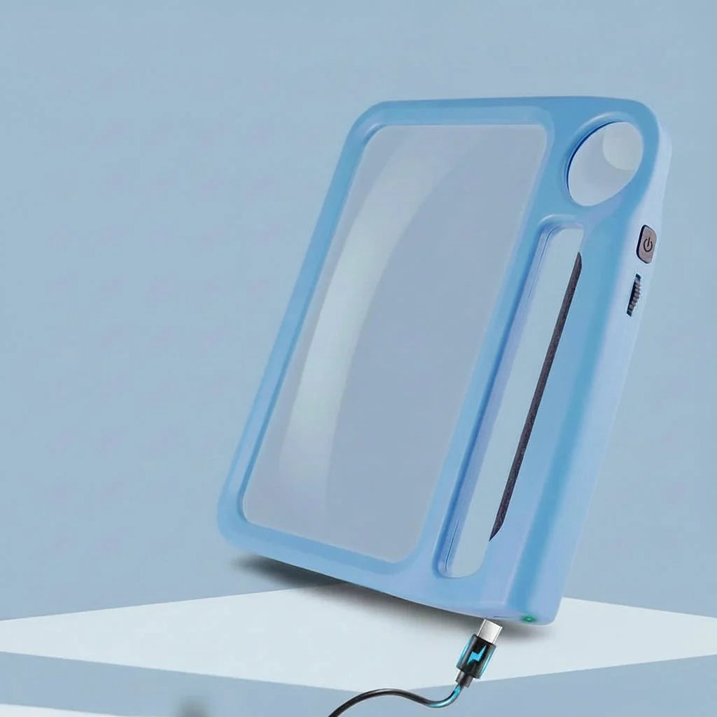Reading Magnifier 5x 10x LED USB Rechargeable